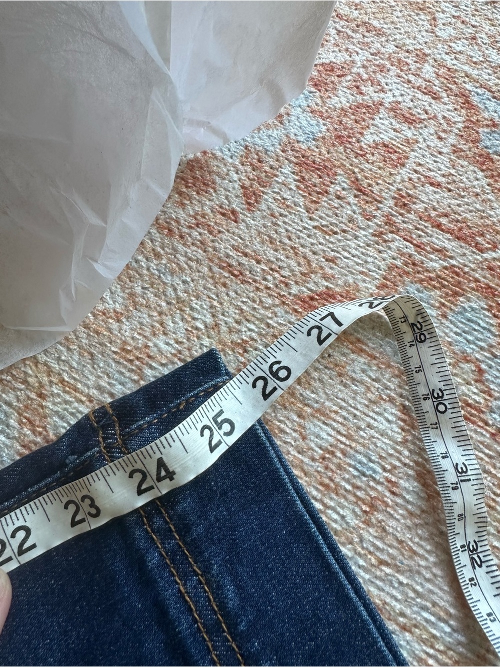 Anthropologie The Skipper Seamed High-Rise Crop Wide-Leg Jeans by Pilcro size 28 - Picture 9 of 9